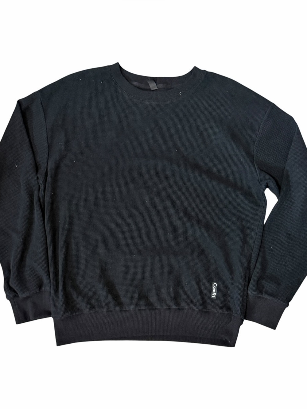 COMFRT Waffle-knit long sleeve top